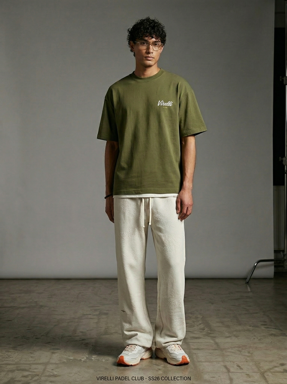 Virelli Club Tee — Khaki