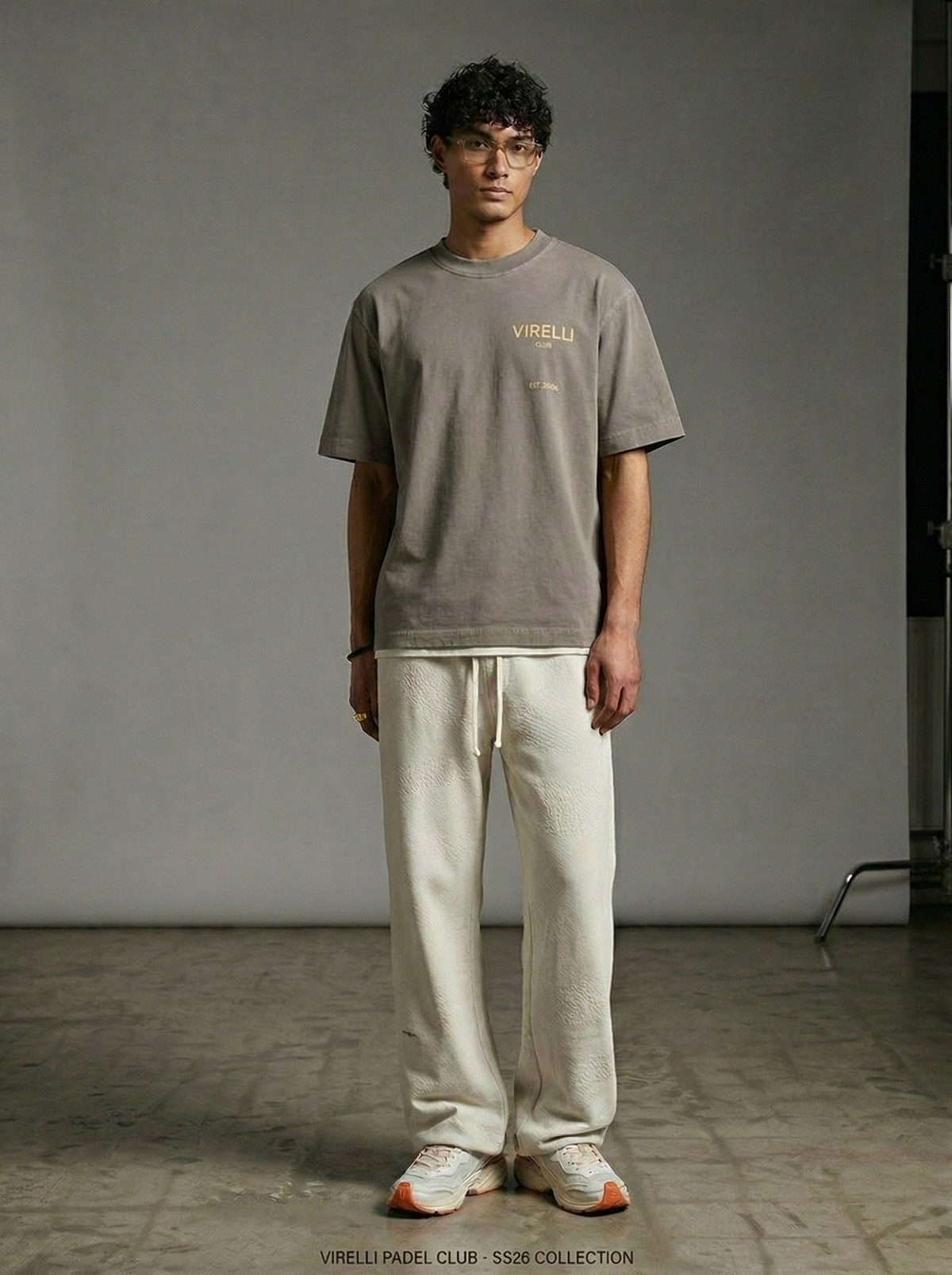 Virelli Club Tee — Stone